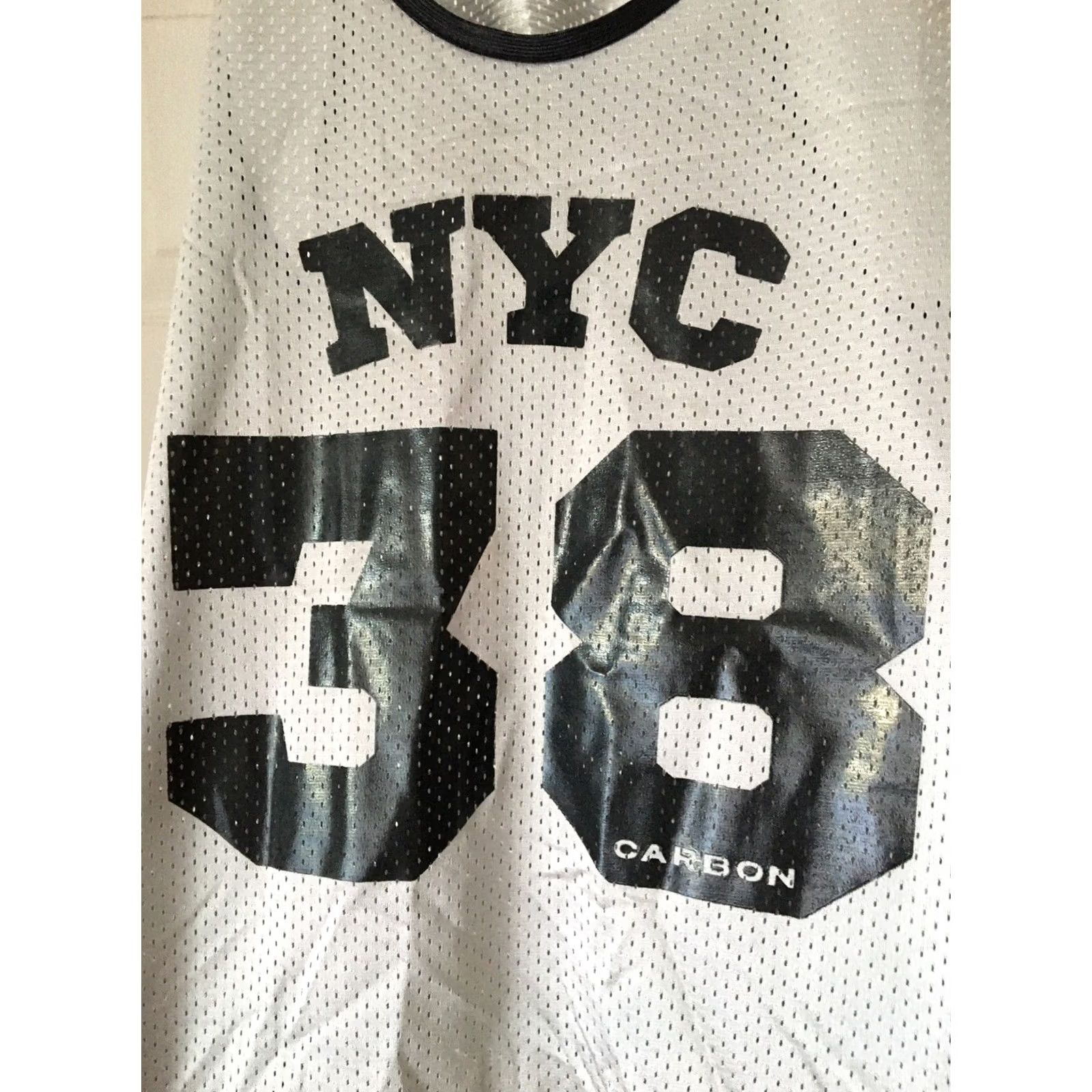 Vintage Carbon 38 Jersey Tank Top Size Small Summer NYC Size US S / EU 44-46 / 1 - 2 Thumbnail