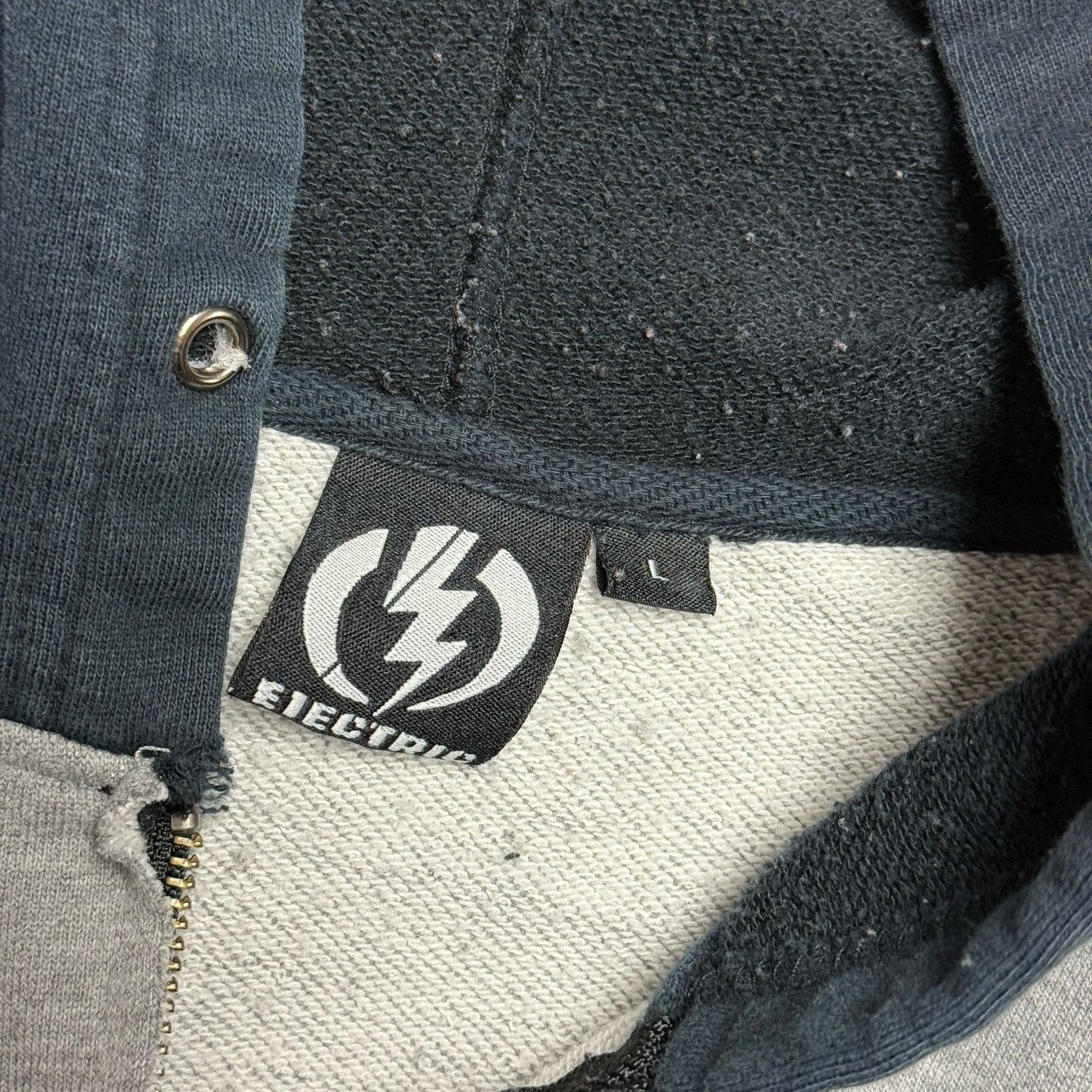 Vintage Vintage Y2K Electric Hoodie Sweatshirt Mens Large 21.5x26 Size US L / EU 52-54 / 3 - 5 Thumbnail