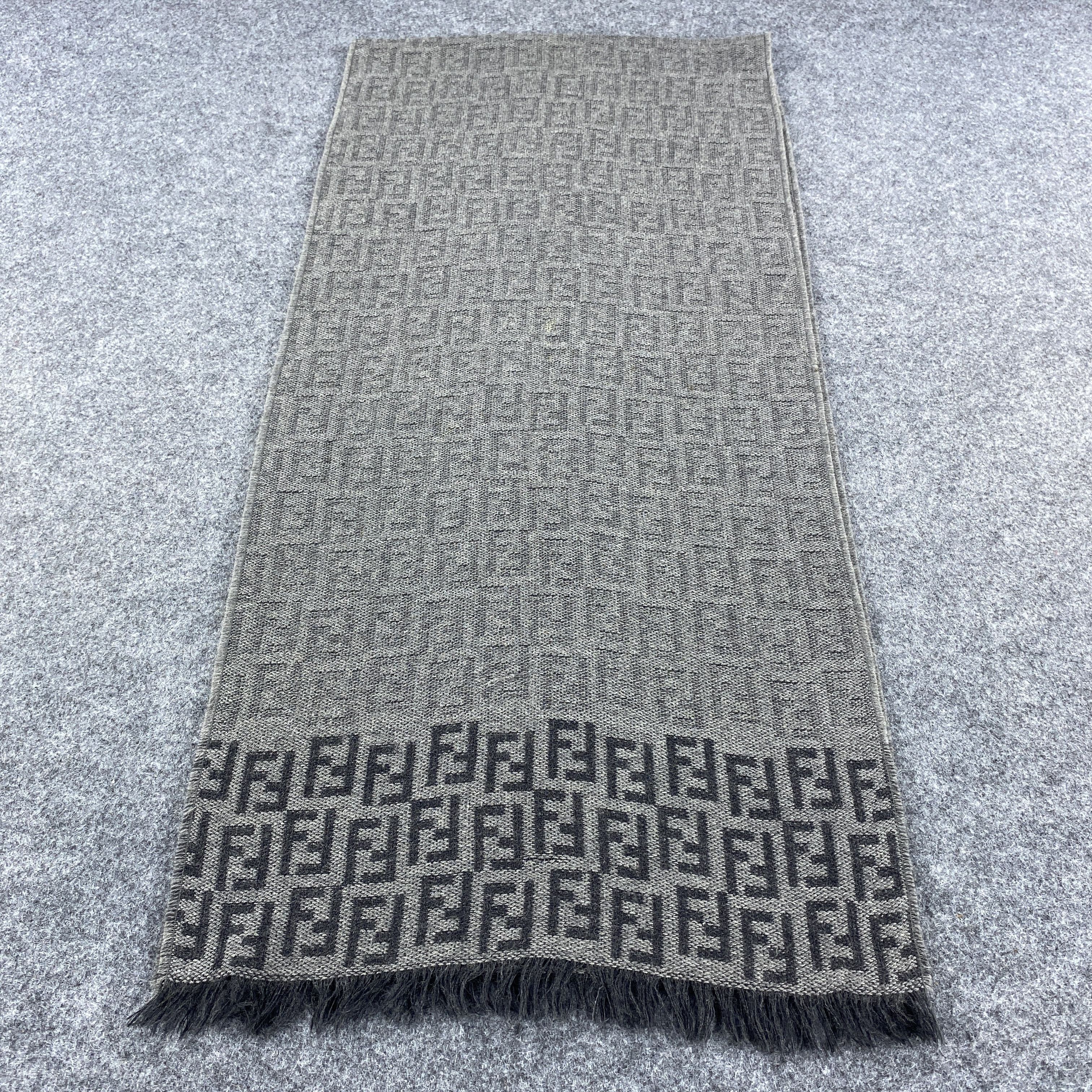 Fendi × Vintage GF10414 Fendi Scarf Neck Wear Muffler Size ONE SIZE - 3 Thumbnail
