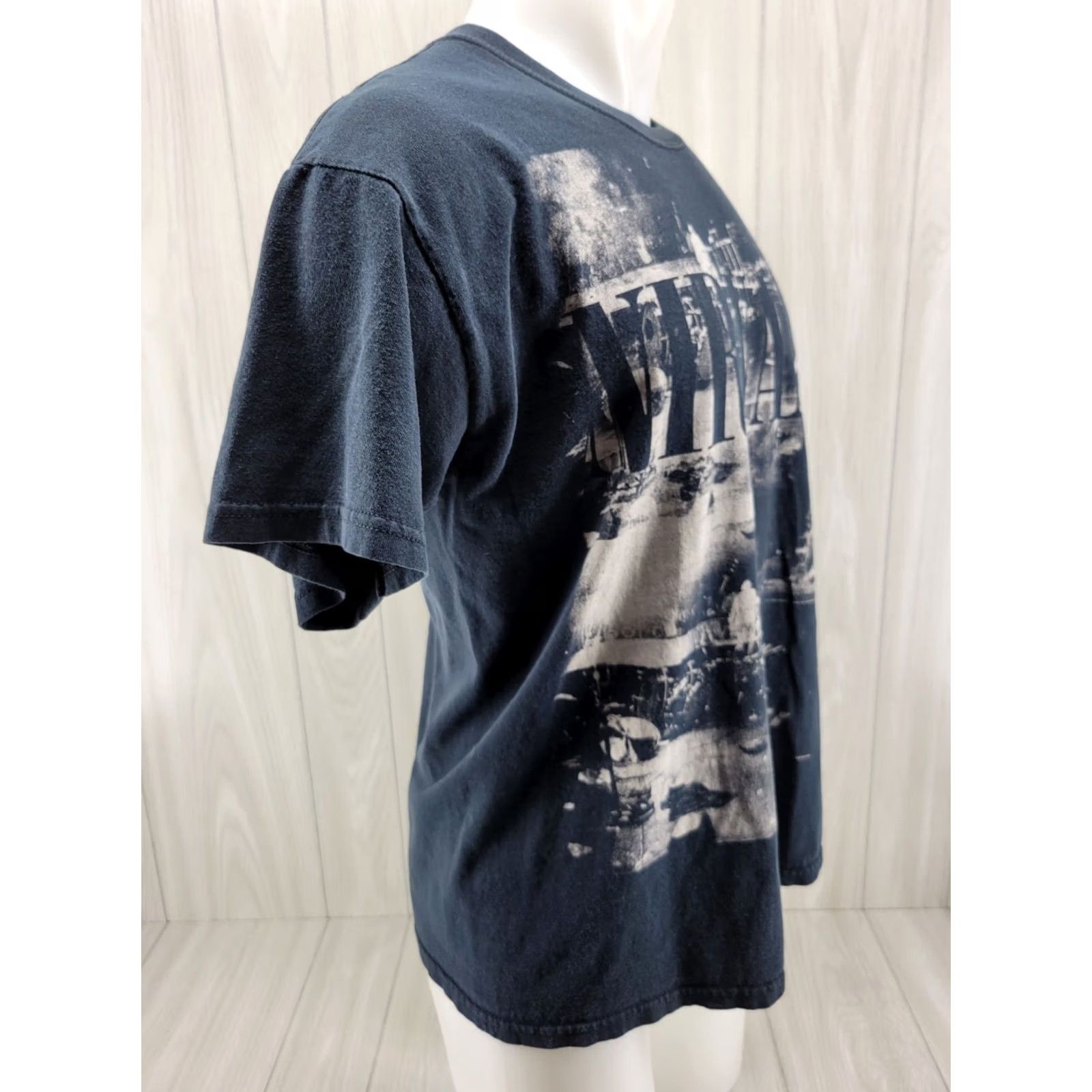 Gildan Nirvana Nevermind Band Tee Faded Black T Shirt Gildan Size L Size US L / EU 52-54 / 3 - 5 Thumbnail