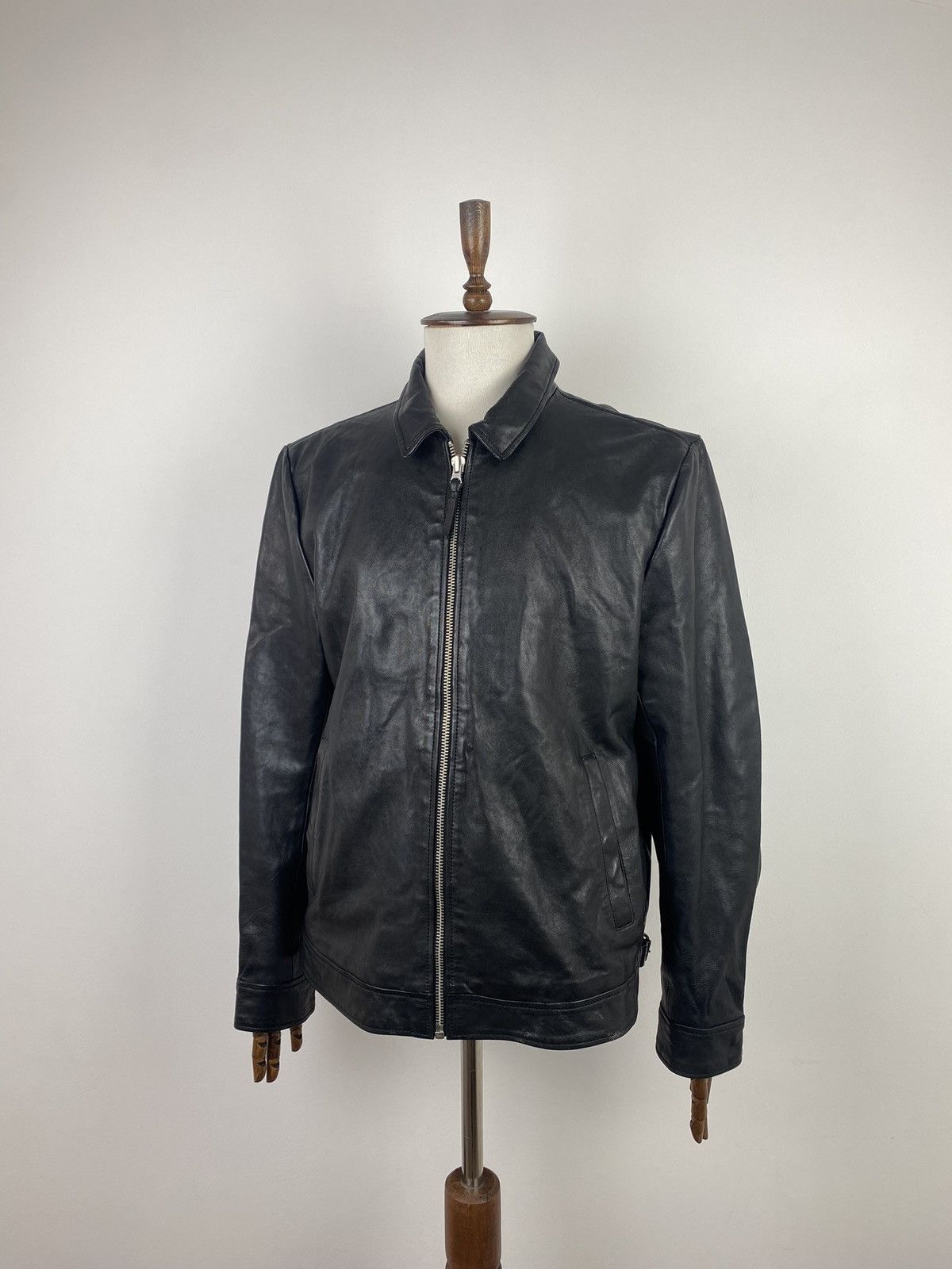 Superdry Men’s SuperDry Indie Coach Leather Jacket size XXL Size US XXL / EU 58 / 5 - 1 Thumbnail