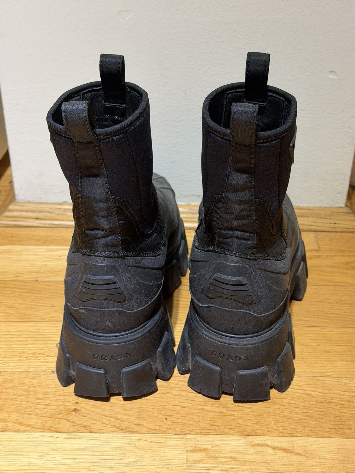 Prada Prada Nylon Monolith Boot Size US 6.5 / EU 39-40 - 5 Thumbnail