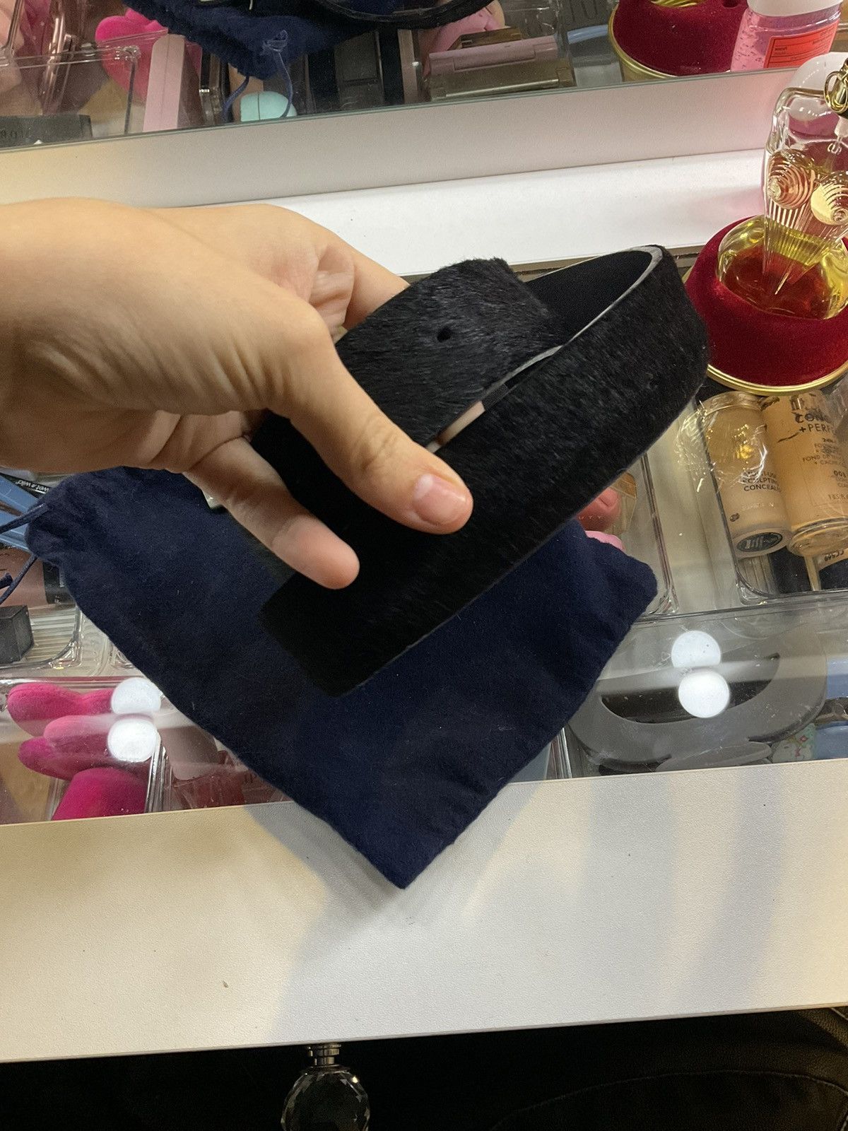 Prada Prada pony hair belt Size ONE SIZE - 7 Thumbnail