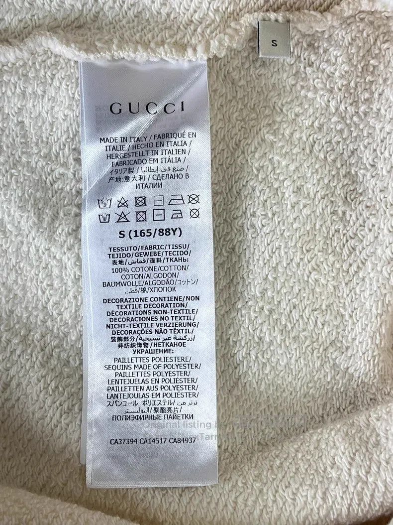 Gucci Gucci Apple logo sweatshirt Size US S / EU 44-46 / 1 - 9 Thumbnail