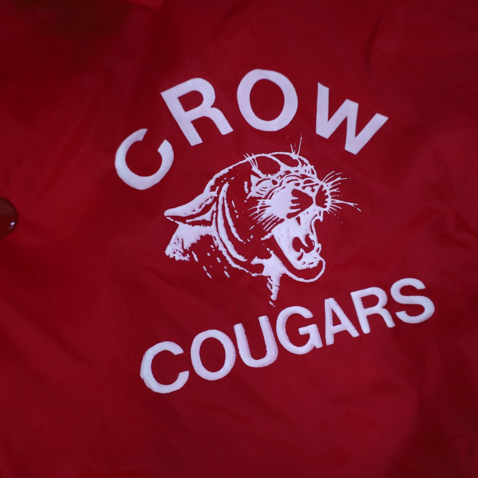 Vintage Vintage Playjac Crow Cougars Highschool Light Jacket Size US XL / EU 56 / 4 - 7 Thumbnail