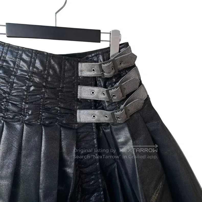 Junya Watanabe Junya Watanabe size S Belted Pleated Skirt Size 22" - 3 Thumbnail