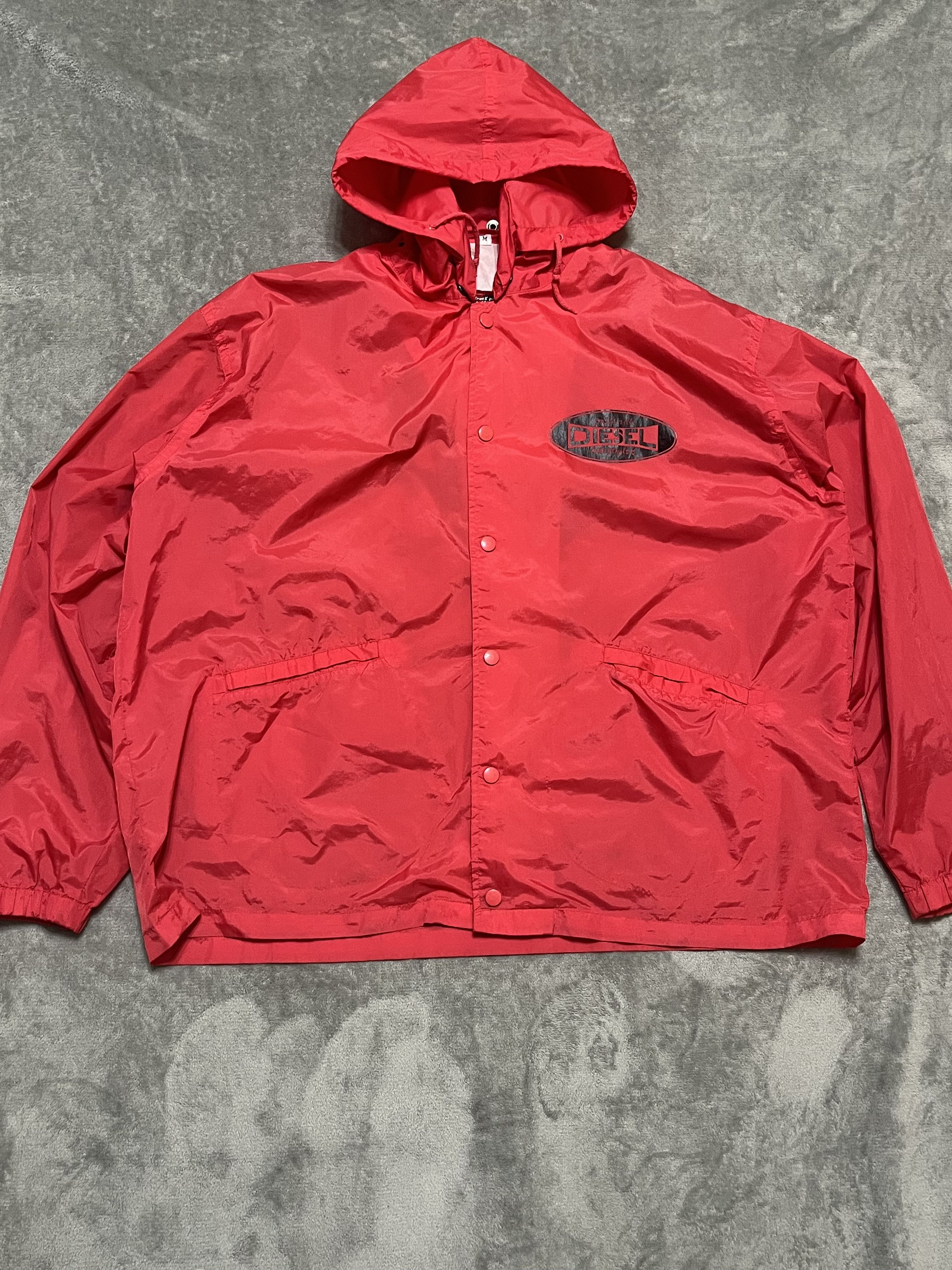 Diesel × Vintage Diesel Big Logo Vintage Jacket Y2K Size US M / EU 48-50 / 2 - 2 Thumbnail