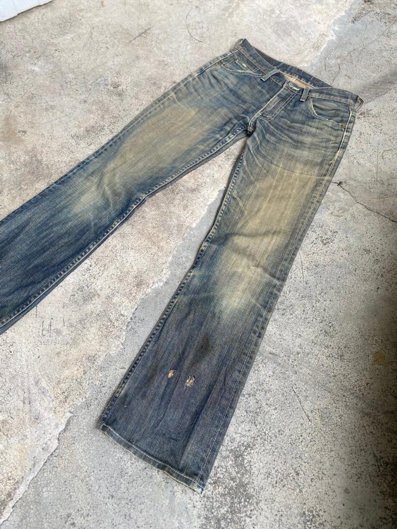 Levi's Vintage Clothing VINTAGE DISTRESSED LEVIS JEANS Size 28" / US 6 / IT 42 - 1 Thumbnail