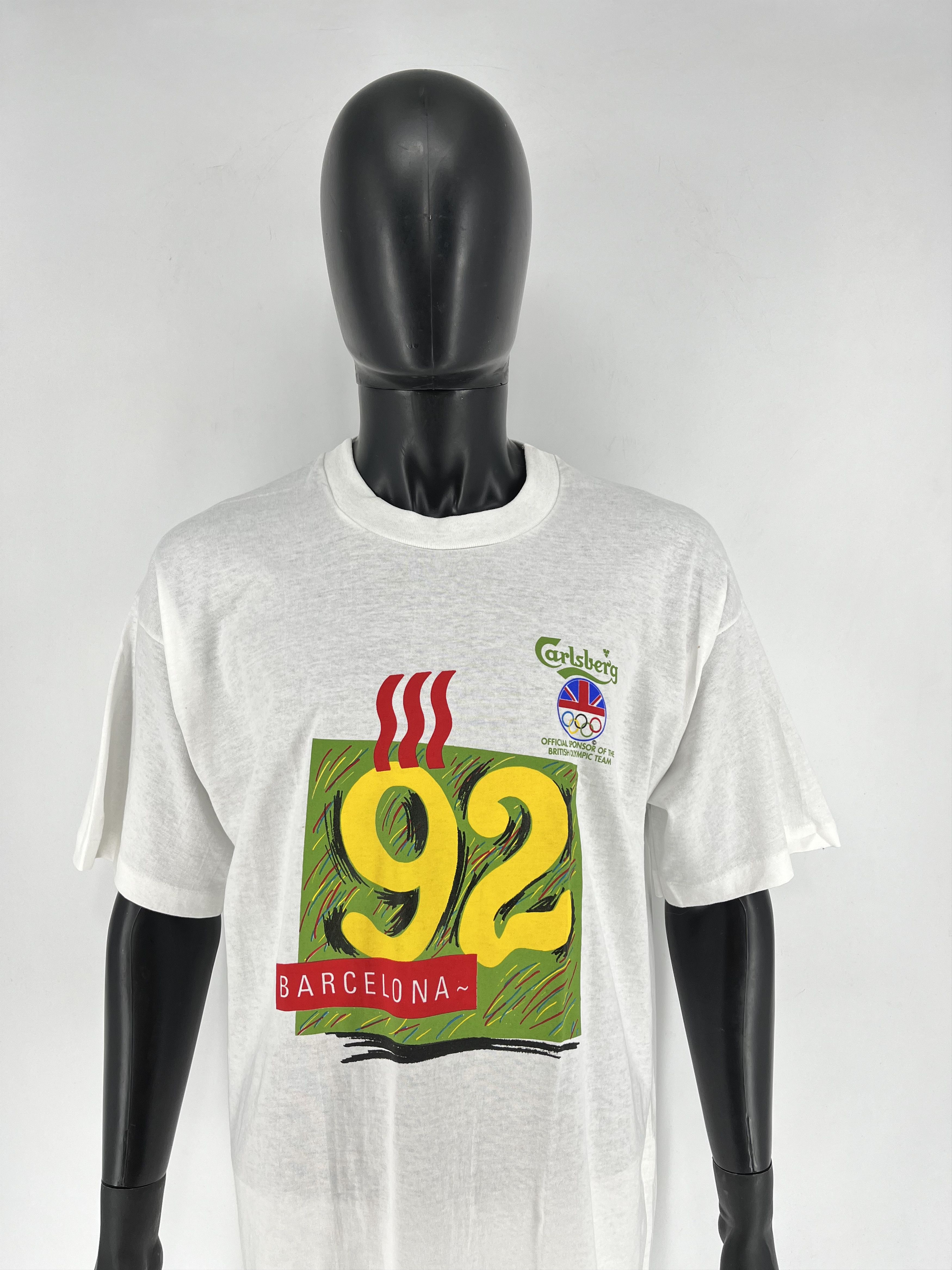 USA Olympics × Vintage Screen Stars 1992 Olympic Vintage T-Shirt Cotton Men Size XL Size US XL / EU 56 / 4 - 1 Thumbnail
