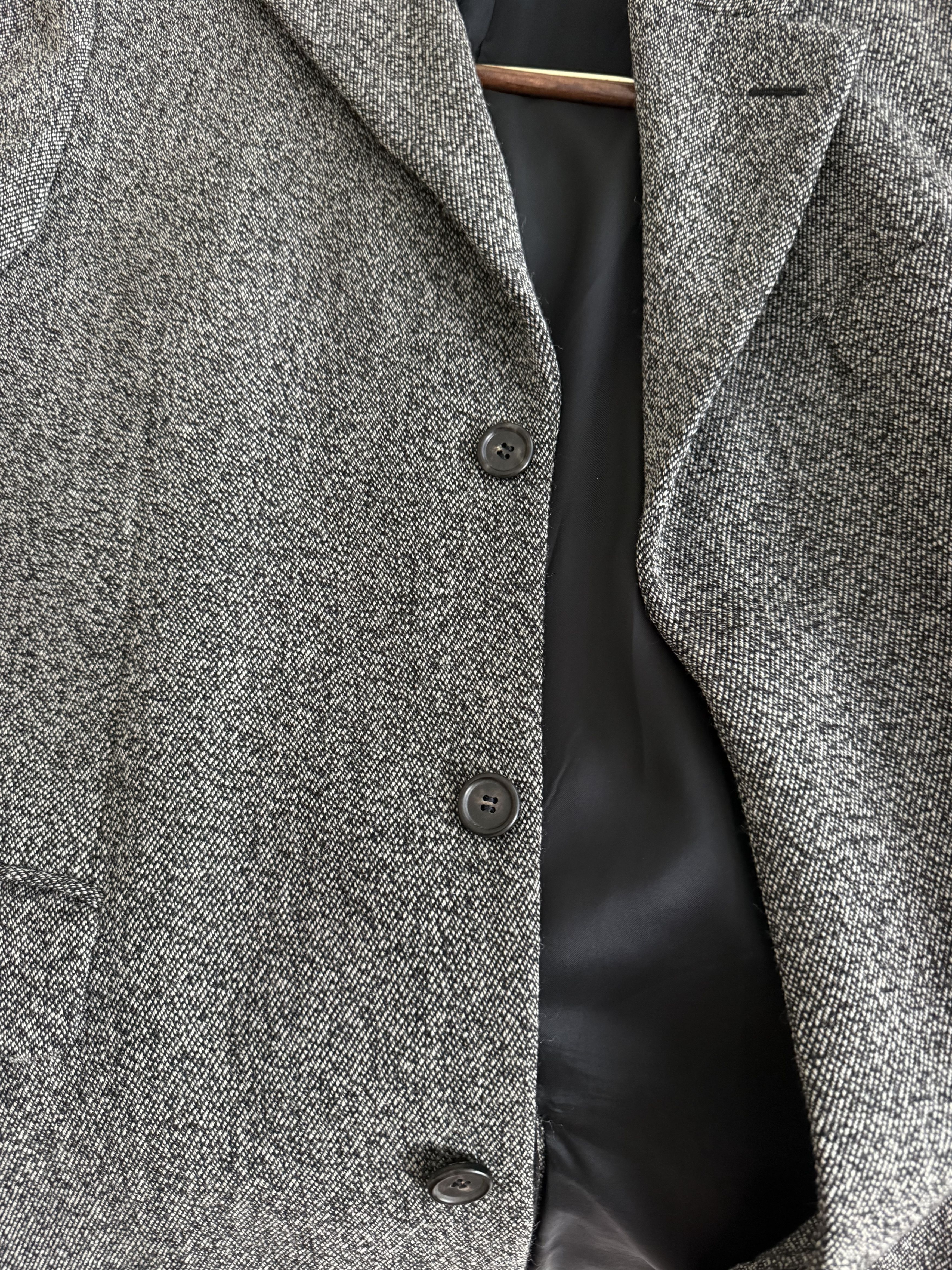 Prada Prada Gray Tweed Coat IT50 Size US M / EU 48-50 / 2 - 7 Thumbnail