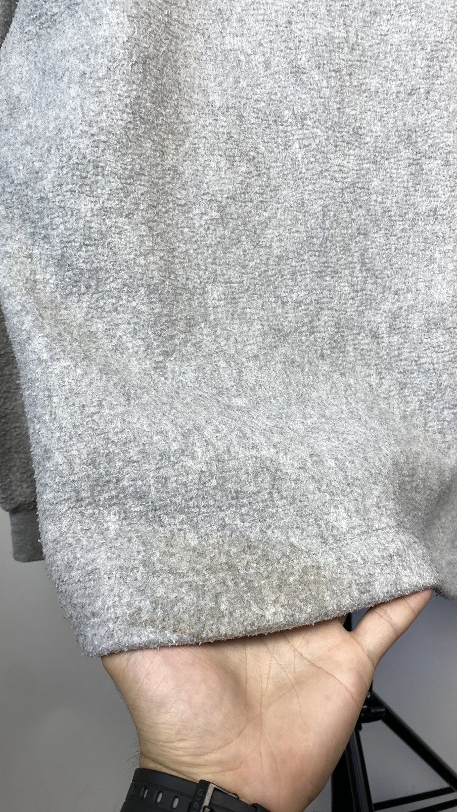 Issey Miyake × Japanese Brand NAF NAF ARCHIVE VERY RARE VINTAGE SWEATSHIRT 1990s Size US L / EU 52-54 / 3 - 13 Thumbnail