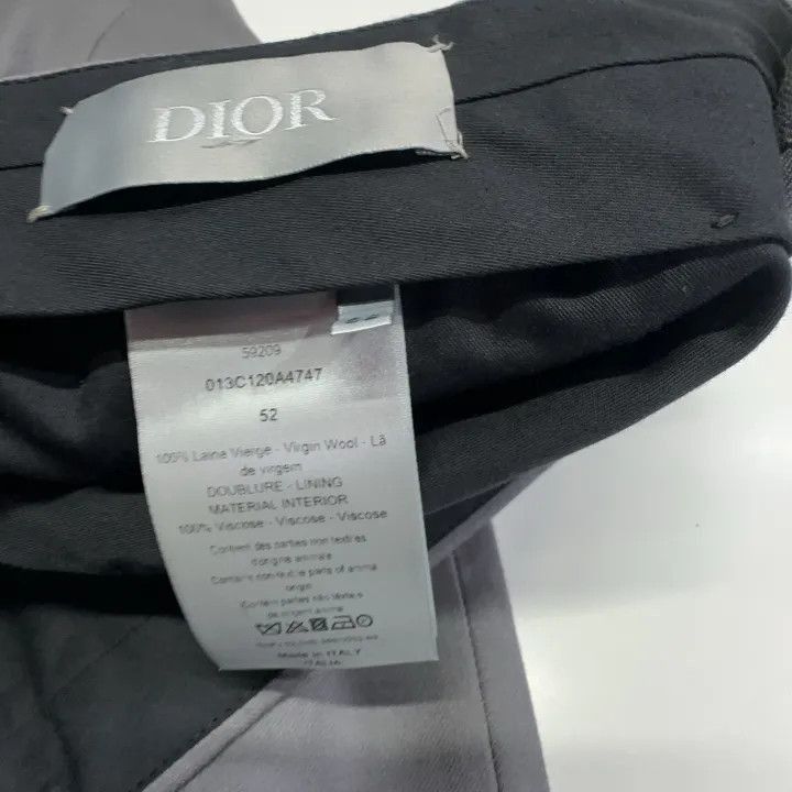 Dior Dior Casual Loose Trousers in Gray Size US 44 / EU 60 - 5 Thumbnail