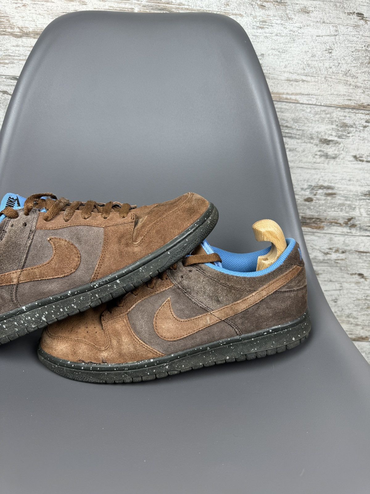 Nike × Vintage Mens Vintage Nike dunk low cl brown sneakers size 42,5 y2k Size US 9 / EU 42 - 4 Thumbnail