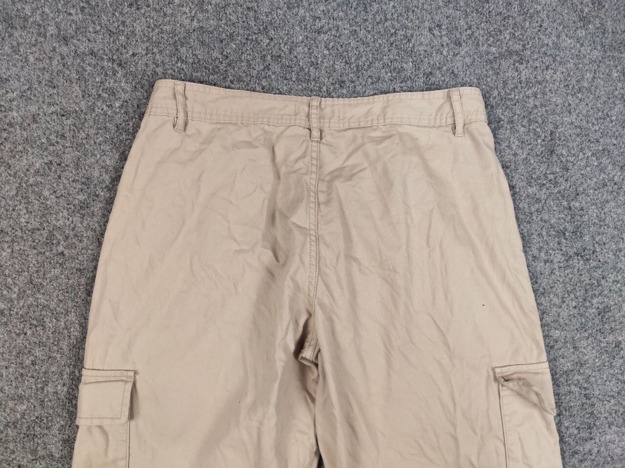 Japanese Brand Vintage Japanese Casual Beige Baggy Cargo Pants Y2K Style Size US 32 / EU 48 - 12 Thumbnail