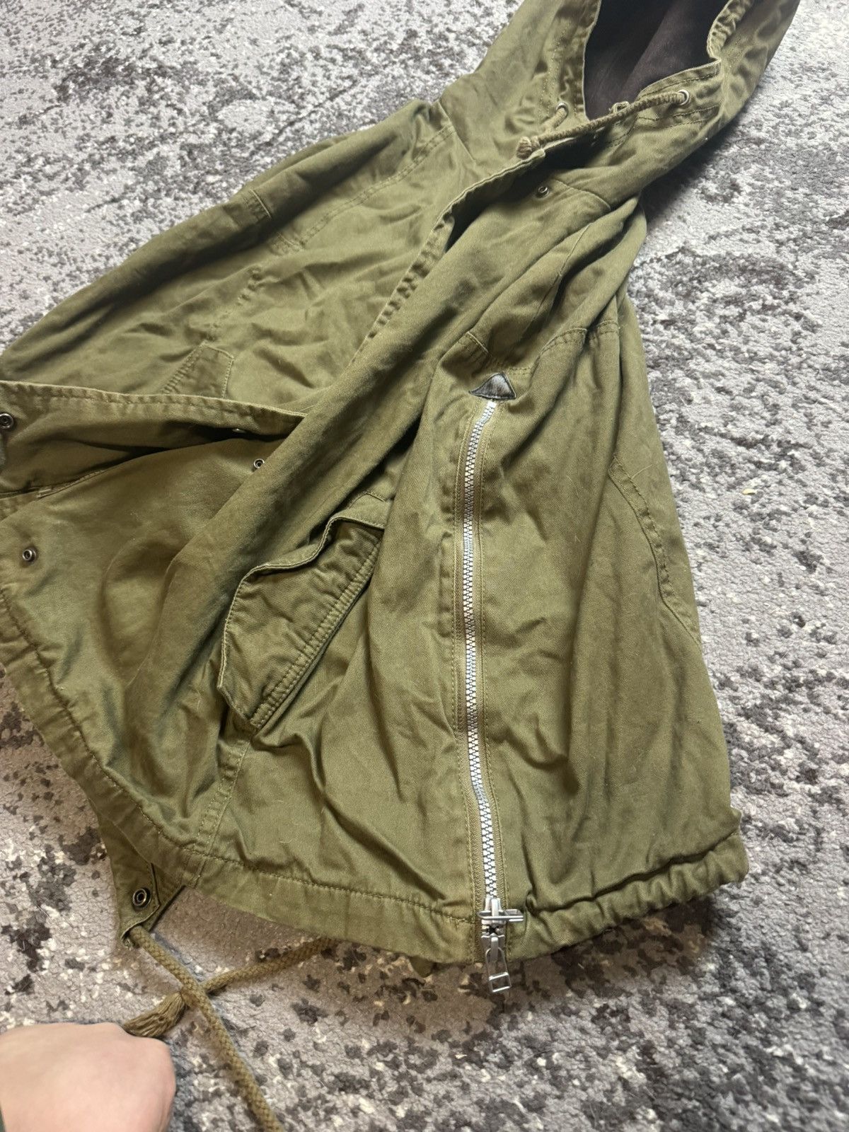 Vintage Vintage Y2K Military Sleeveless Poncho Zip Issey Style Size US M / EU 48-50 / 2 - 5 Thumbnail