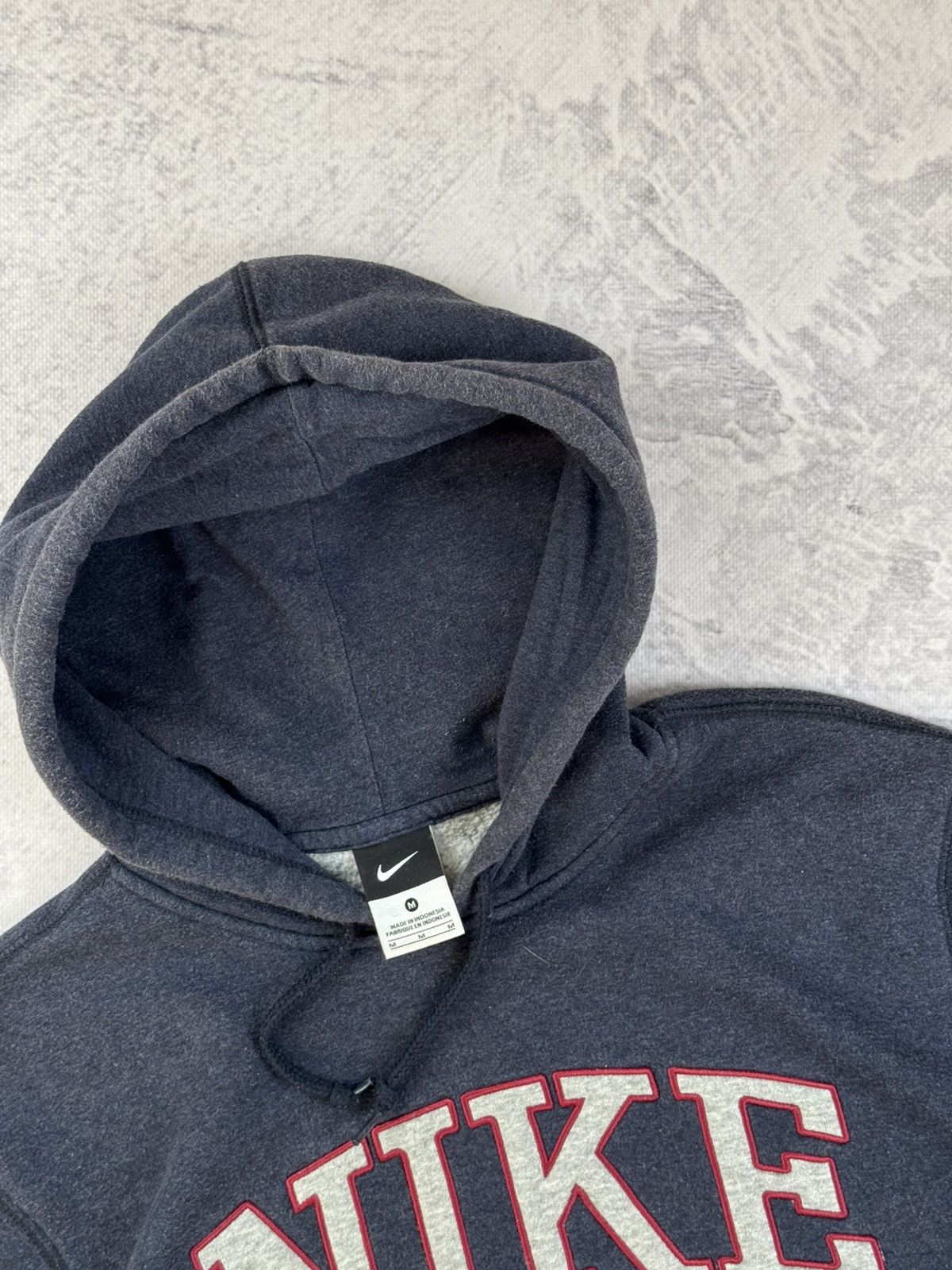 Nike × Vintage NIKE VINTAGE CENTER LOGO OVERSIZE BOXY HOODIE Size US M / EU 48-50 / 2 - 5 Thumbnail