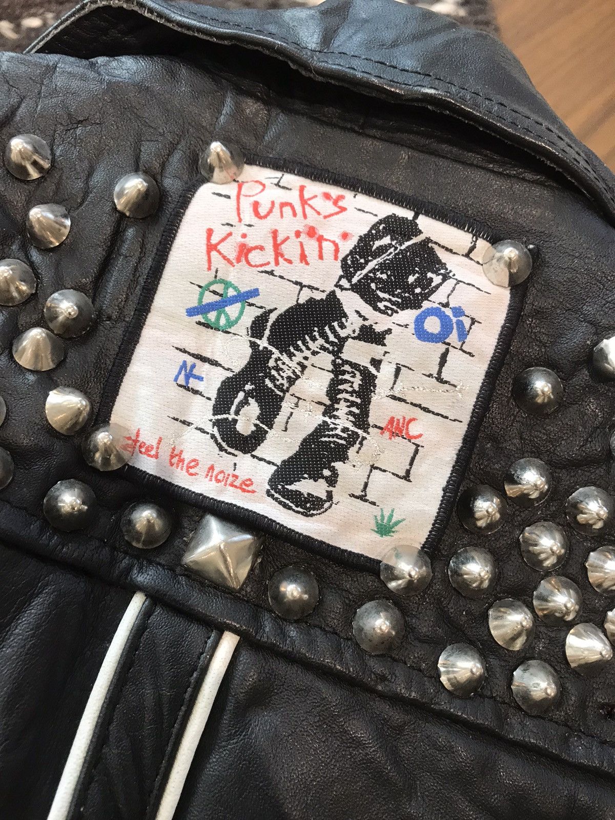 4GSELLER × Vintage JIMSINN LEATHER & PUNK/METAL VEST JACKET Size US XL / EU 56 / 4 - 7 Thumbnail