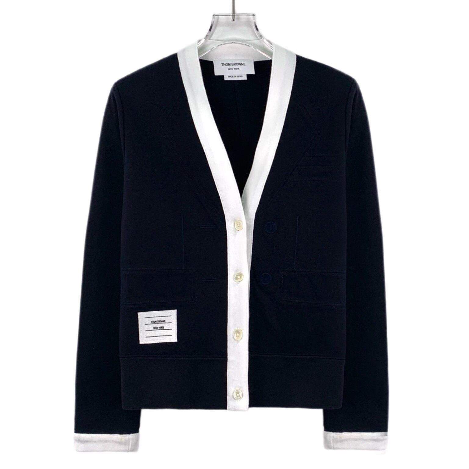 Thom Browne Thom Browne Striped Brown Sweater L Women Size L / US 10 / IT 46 - 1 Thumbnail