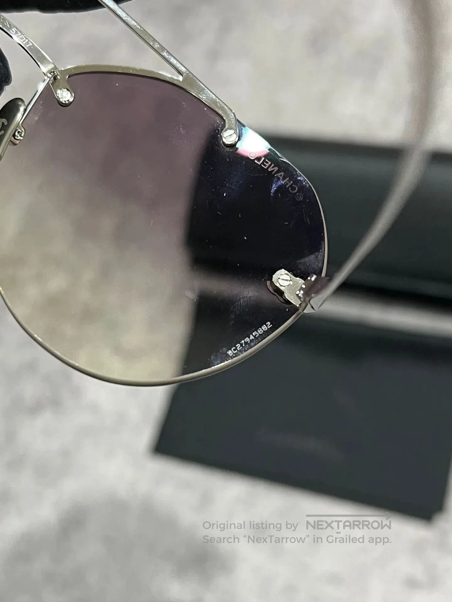 Chanel Chanel Gradient Sunglasses. Size ONE SIZE - 7 Thumbnail