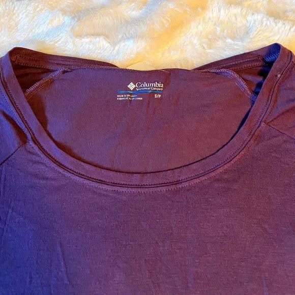 Columbia COLUMBIA Onmi-Wick Adera collection Purple Top NWT Size S / US 4 / IT 40 - 2 Thumbnail