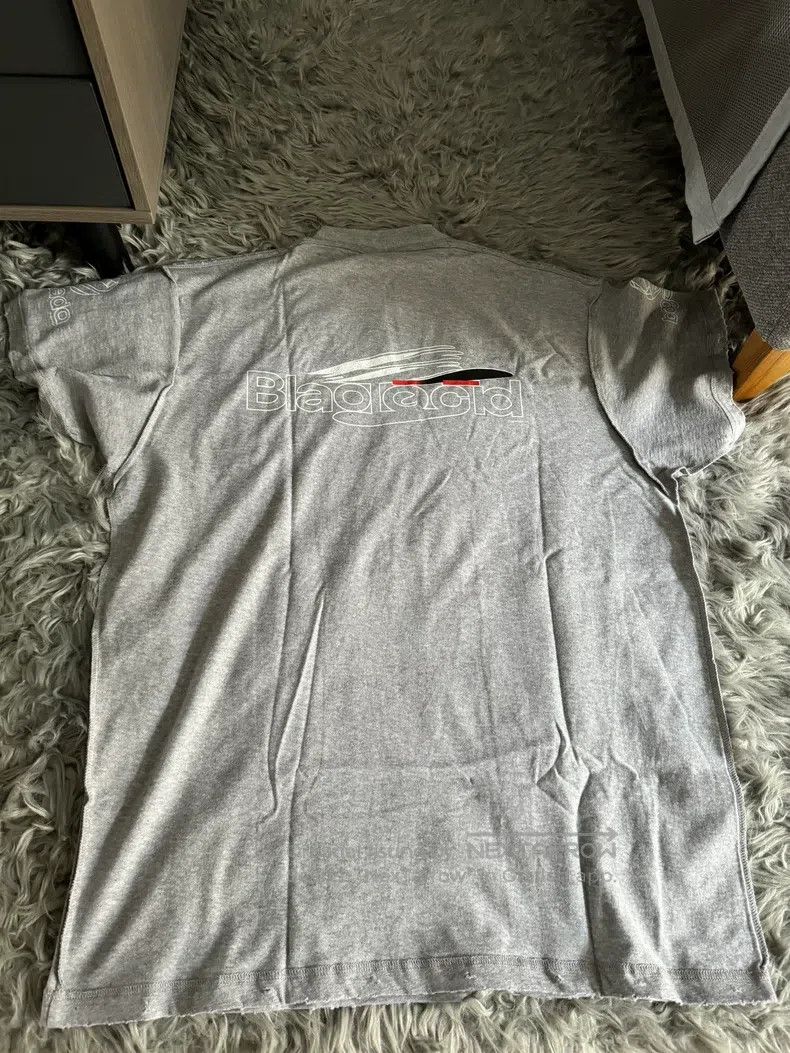 Balenciaga Balenciaga Gray letter logo short-sleeve Size US S / EU 44-46 / 1 - 3 Thumbnail