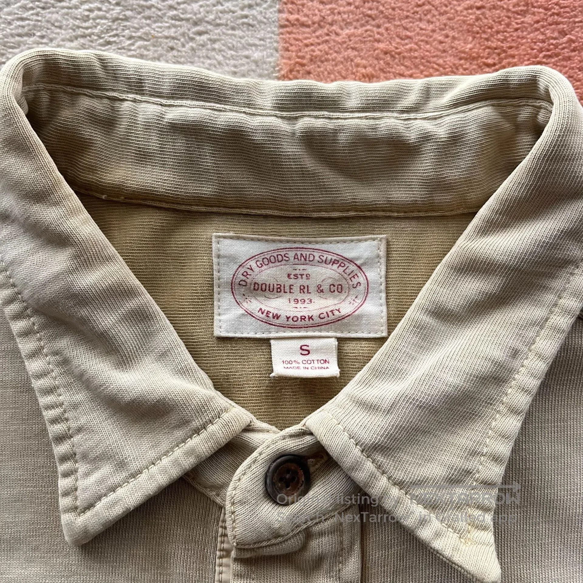 RRL Ralph Lauren RRL Military Style Knit Shirt. Size US S / EU 44-46 / 1 - 4 Thumbnail