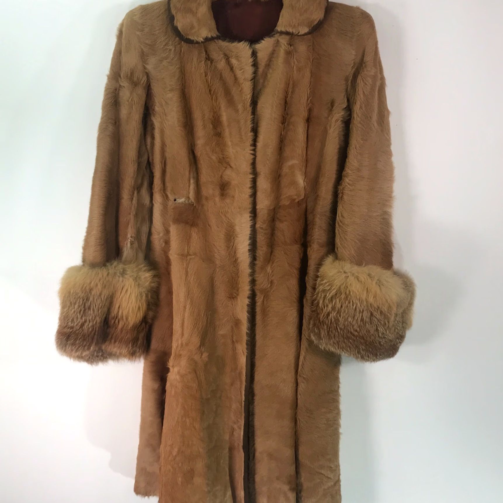 Vintage VINTAGE VTG Womens Horsehide Red Fox Cuffed Sleeve Brown Winter Jacket Coat Size 12 Size XL / US 12-14 / IT 48-50 - 2 Thumbnail
