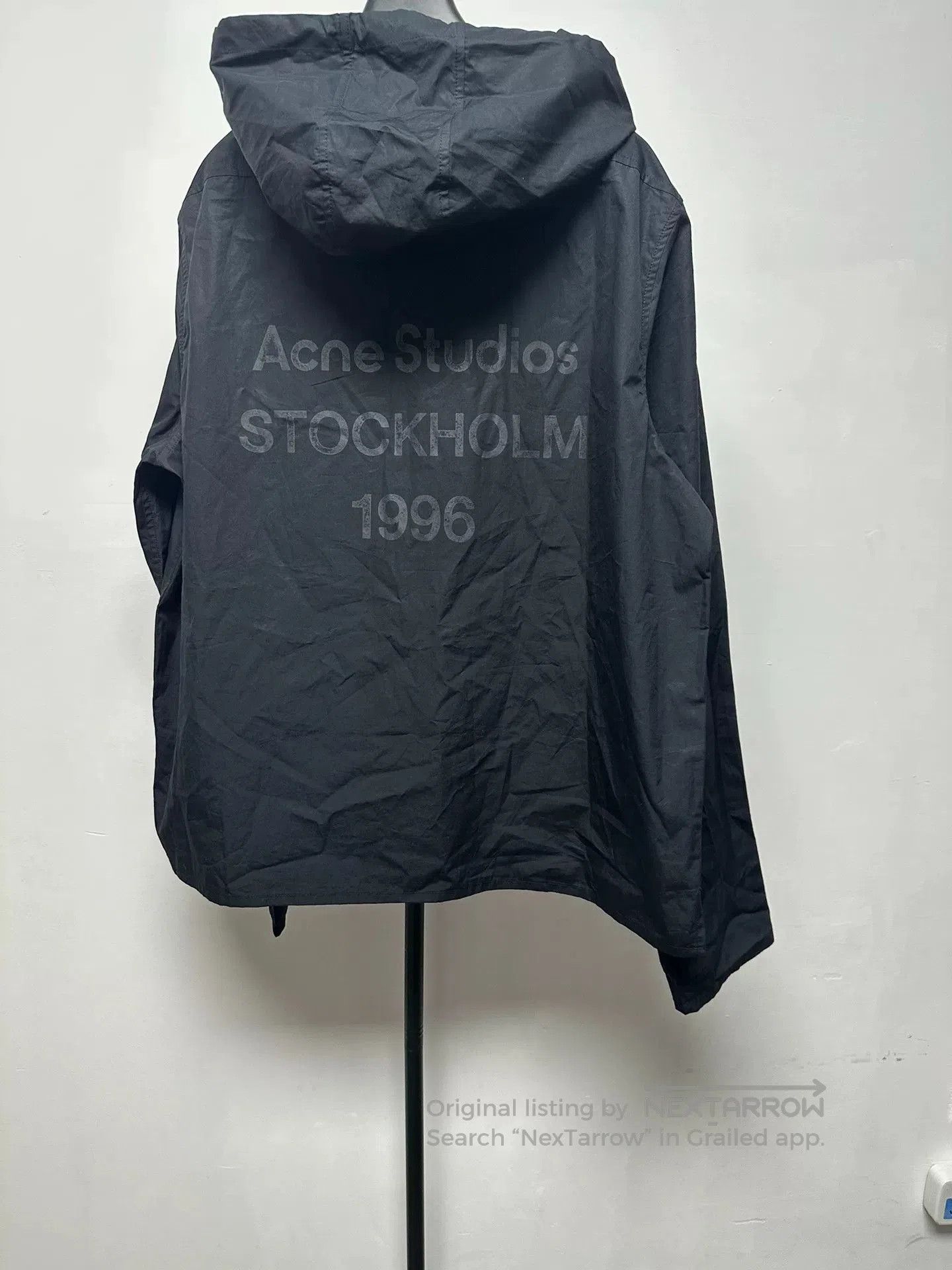 Acne Studios Acne Zip Drawstring Hooded Long-Sleeve Shirt. Size US M / EU 48-50 / 2 - 2 Thumbnail