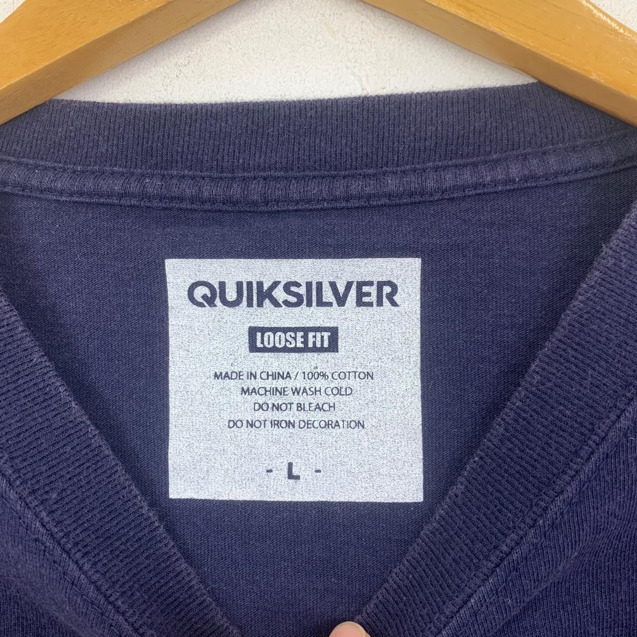 Quiksilver QUIKSILVER HNL HONOLULU Floral Loose Fit Tee Shirt Top Size L / US 10 / IT 46 - 3 Thumbnail