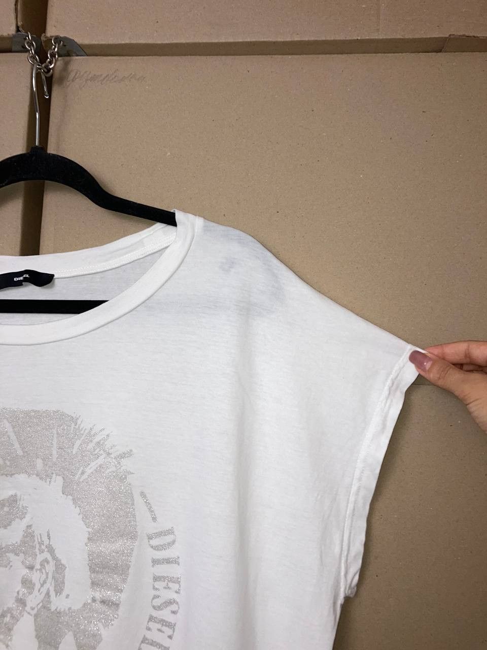 Diesel VINTAGE DIESEL ONLY THE BRAVE WOMENS GRAPHIC T-SHIRT Y2K Size M / US 6-8 / IT 42-44 - 9 Thumbnail