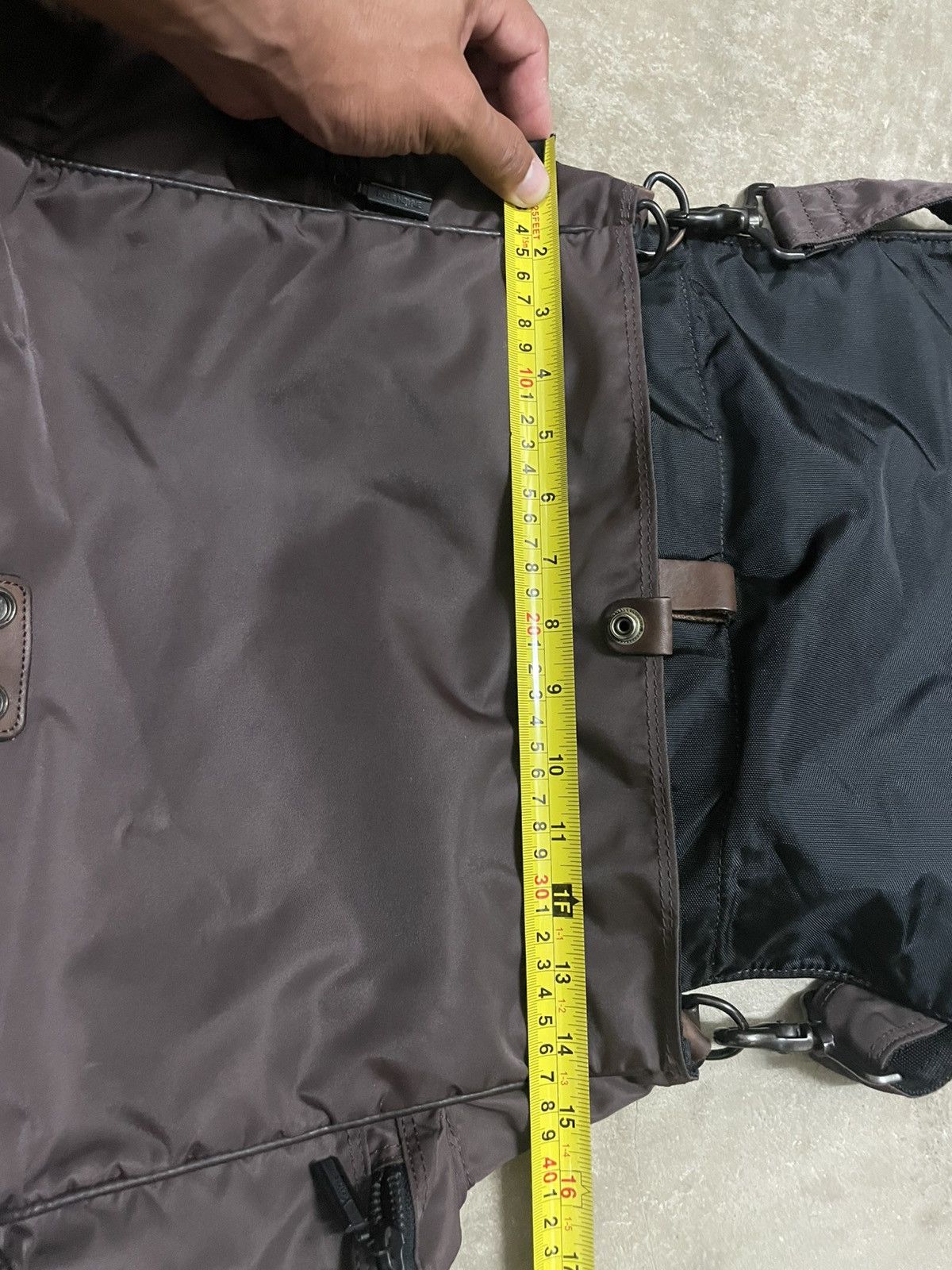 Yohji Yamamoto Yohji Yamamoto POUR HOMME Y’saccs Two Ways Bags Size ONE SIZE - 10 Thumbnail