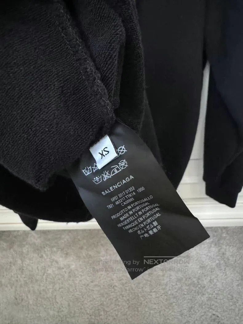 Balenciaga Balenciaga Ladies Logo Letter Hoodie Size XS / US 0-2 / IT 36-38 - 6 Thumbnail