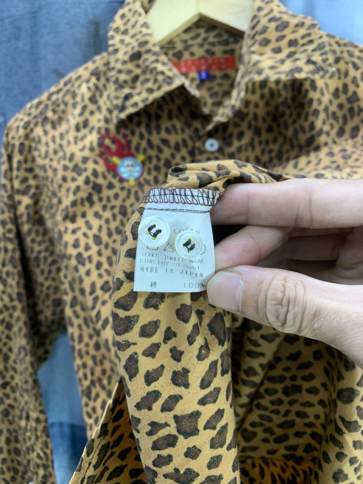 14th Addiction × Hysteric Glamour × Japanese Brand MIRACLE WOMEN SKULLS LEOPARD STYLE Size US M / EU 48-50 / 2 - 6 Thumbnail