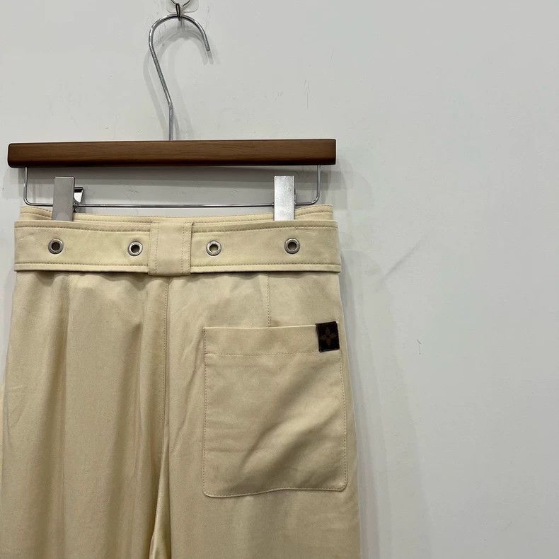 Louis Vuitton Louis Vuitton Belted presbyopic slacks pants Size US 36 / EU 52 - 5 Thumbnail