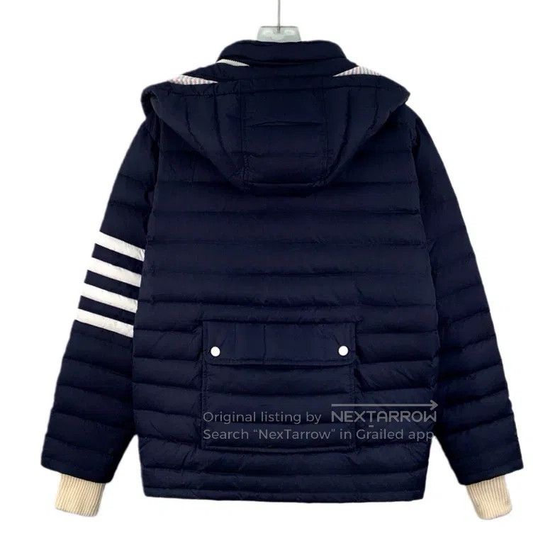 Thom Browne Thom Browne Long-sleeved down jacket Size US L / EU 52-54 / 3 - 2 Thumbnail