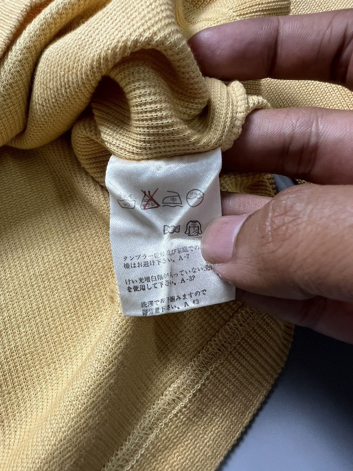 Issey Miyake × Vintage 1990s IsseyMiyake HBT Stripe Crewneck Size US M / EU 48-50 / 2 - 7 Thumbnail