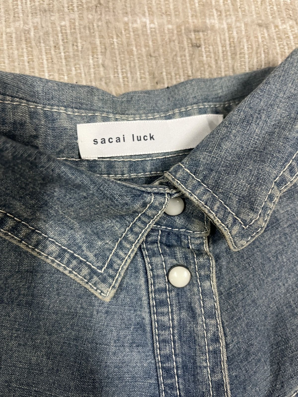 Sacai Sacai luck denim dress Size S / US 4 / IT 40 - 11 Thumbnail