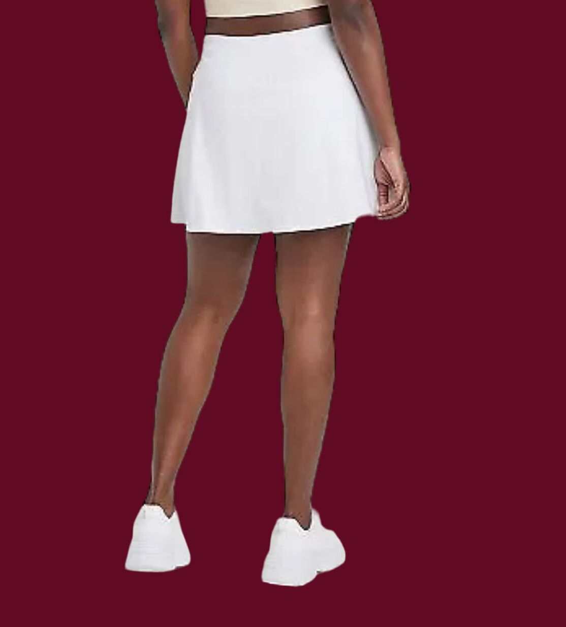 Other All In Motion - Women's Knit Shorts - White - XXL Size 38" / US 16 / IT 52 - 2 Thumbnail