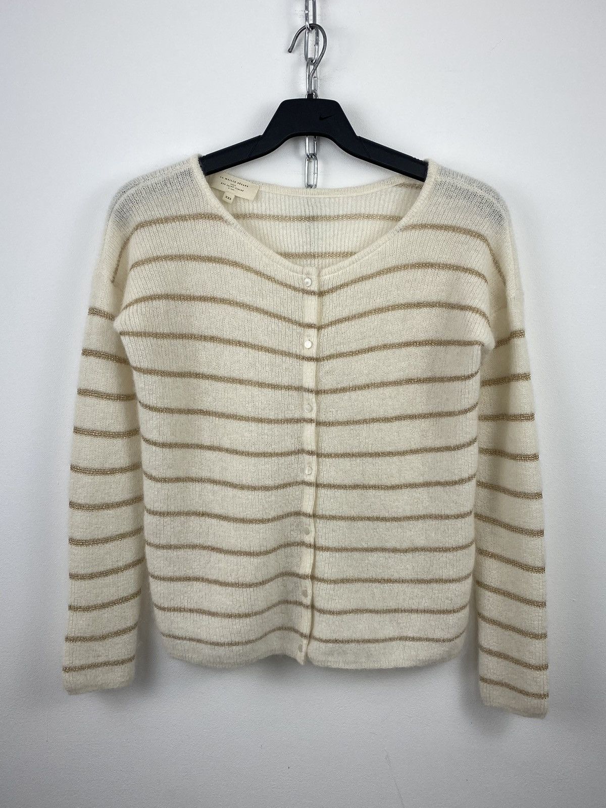 Sezane La Maille Sezane Super Kid Mohair Baby Alpaca Cardigan XXS Size XXS / US 00 / IT 34 - 1 Thumbnail