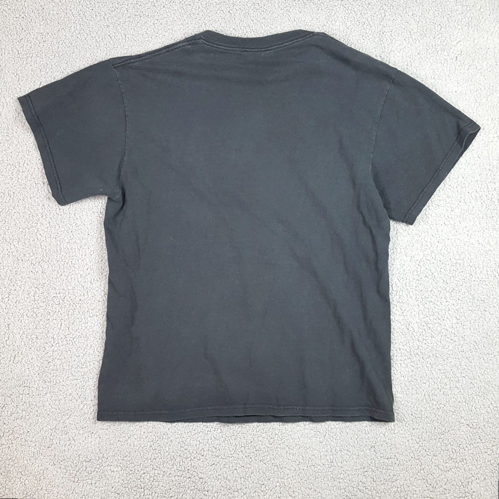 DC Comics VINTAGE DC Superman T-Shirt Mens Large Black Retro Cartoon Comics 90s Y2K Grunge Size US L / EU 52-54 / 3 - 5 Thumbnail
