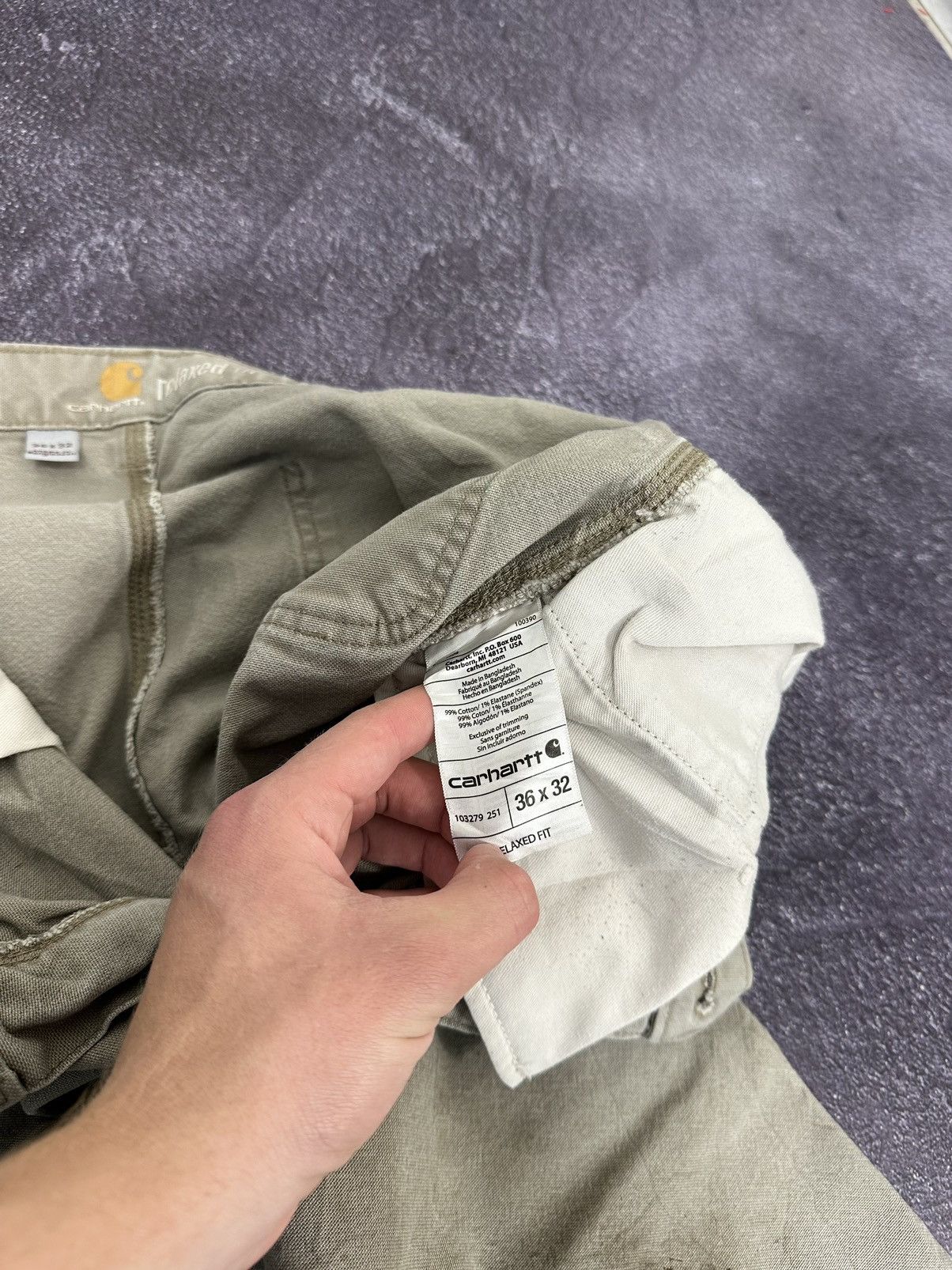 Carhartt Vintage Carhartt Distressed Cargo Carpenter Baggy Work Pants Size US 36 / EU 52 - 13 Thumbnail