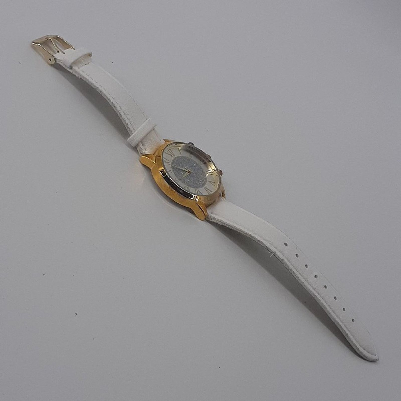Other Kessaris KS9005 Japan Movement Roman Numerals Glitter White Size ONE SIZE - 2 Thumbnail
