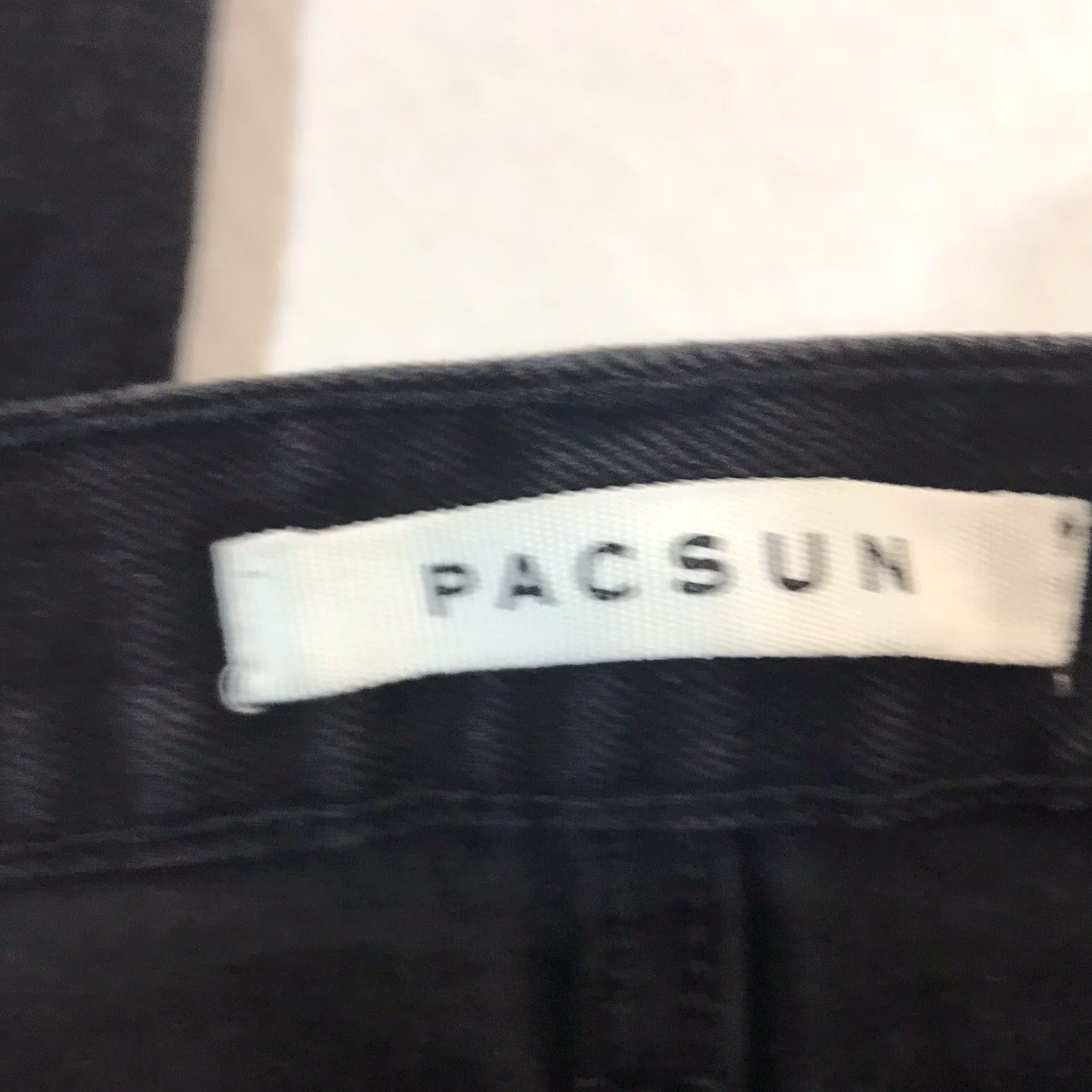 Pacsun PacSun Black Wash Skinny Jeans Mens Size 28X30 Distressed Stretch Denim Fall Winter Size US 28 / EU 44 - 4 Thumbnail