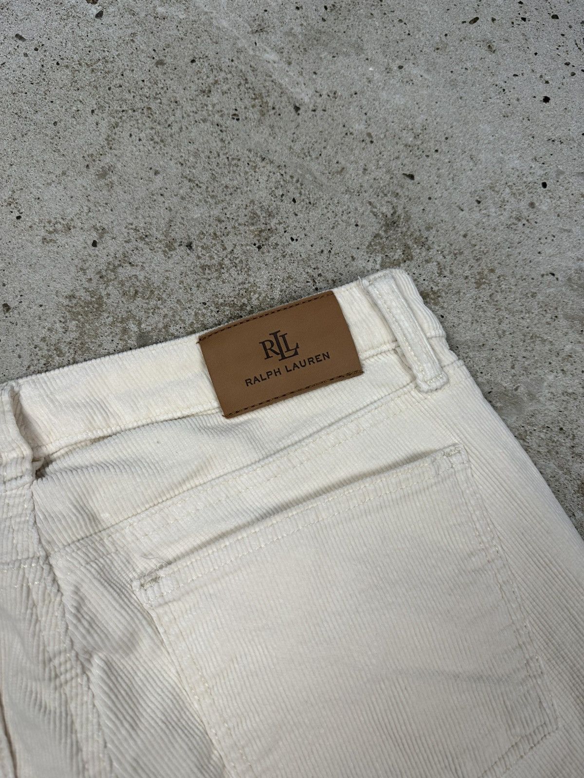 Lauren Ralph Lauren Lauren Ralph Lauren Cream Corduroy Pants Size 30" / US 8 / IT 44 - 17 Thumbnail