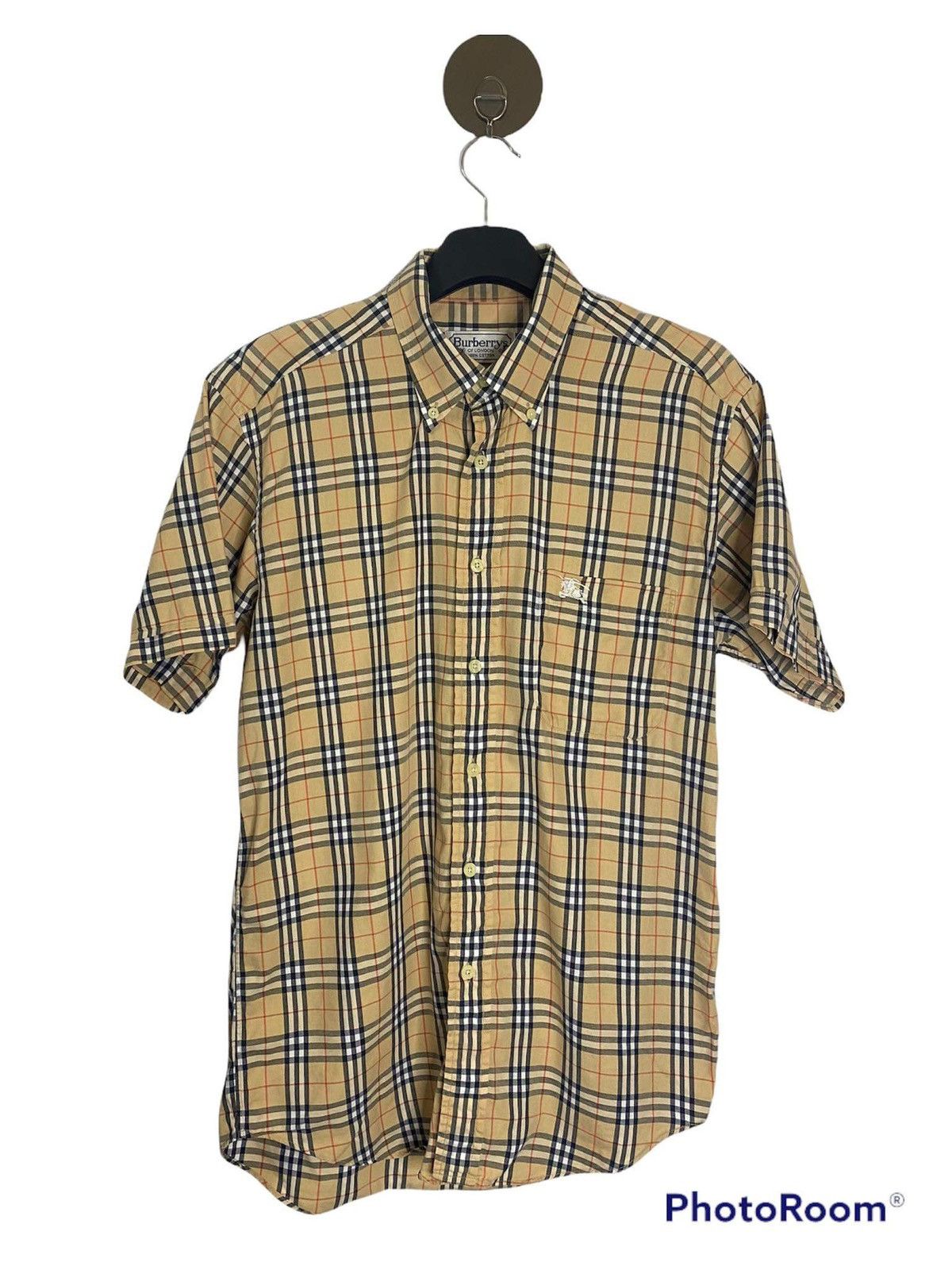 Aurhentic Vintage Burberry's Shirt Button Ups