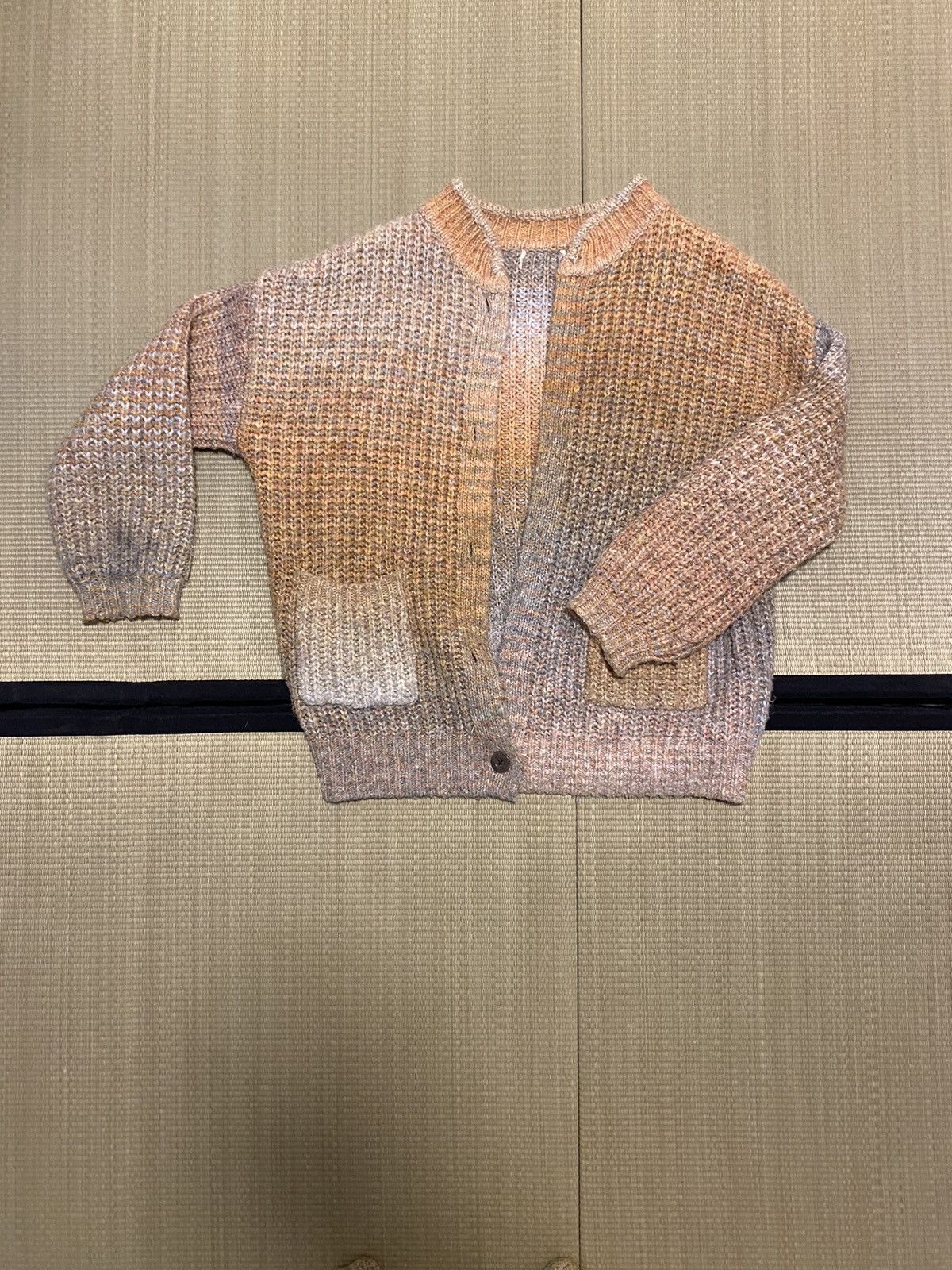 Vintage Unique Rainbow Knit Sweater Size US M / EU 48-50 / 2 - 1 Thumbnail