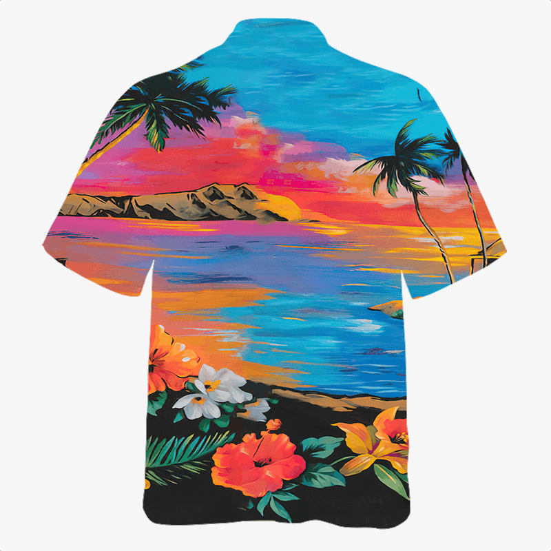 The Unbranded Brand × Vintage All-Over Graphic-Print Shirt, Bold Statement Button-Up Size US M / EU 48-50 / 2 - 3 Thumbnail