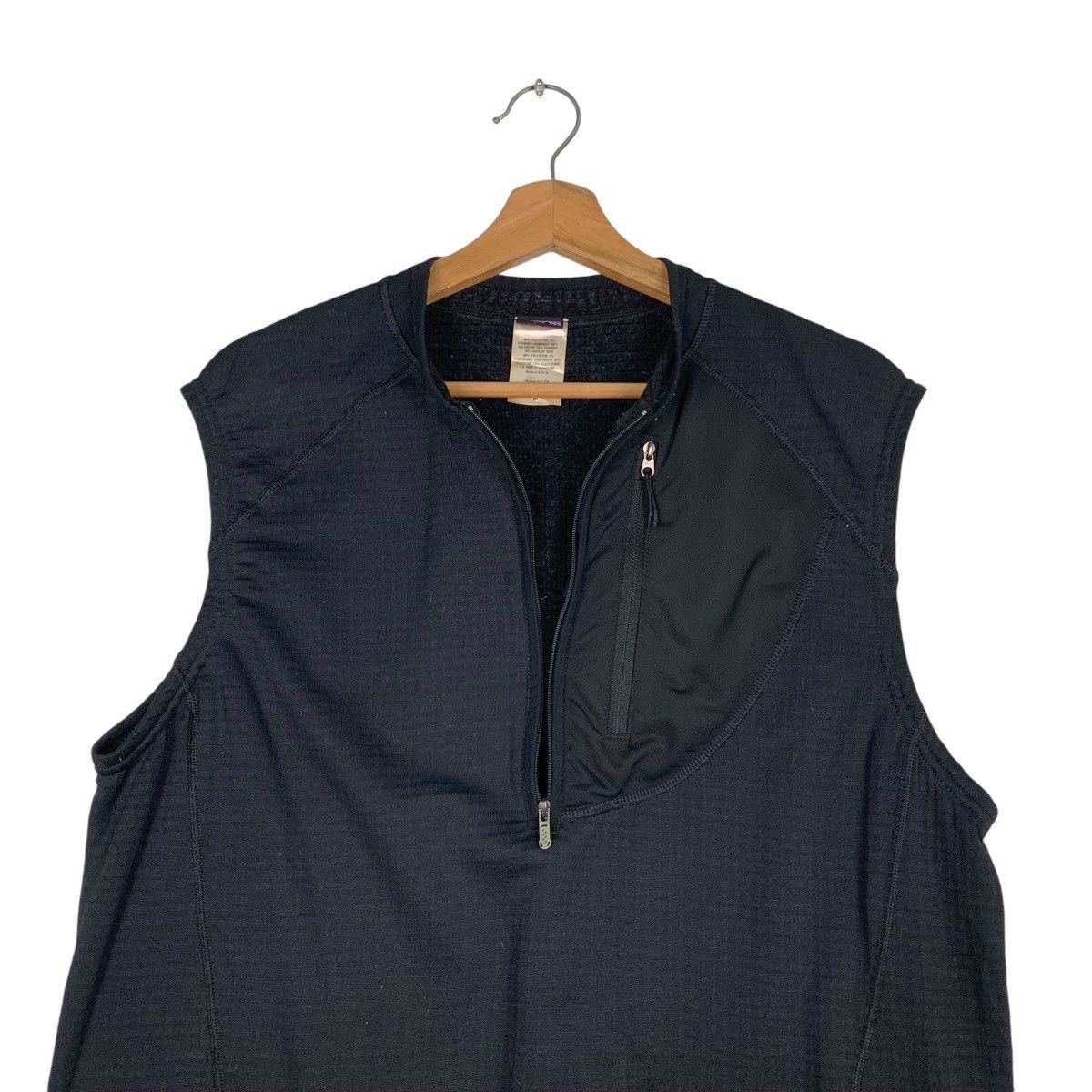 Patagonia PATAGONIA Polartec Half Zipper Sleeveless Vest #1236-C56 Size US M / EU 48-50 / 2 - 10 Thumbnail