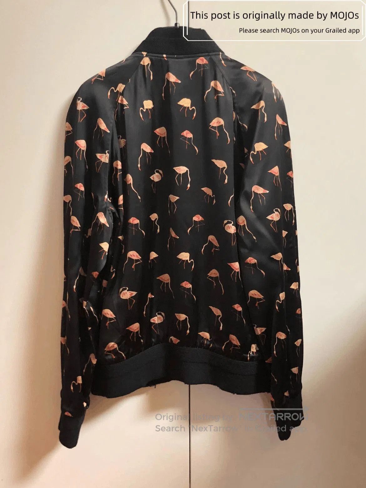 Saint Laurent Paris Sz 48 Saint Laurent Paris Flamingo Pattern Jacket. Size US M / EU 48-50 / 2 - 5 Thumbnail