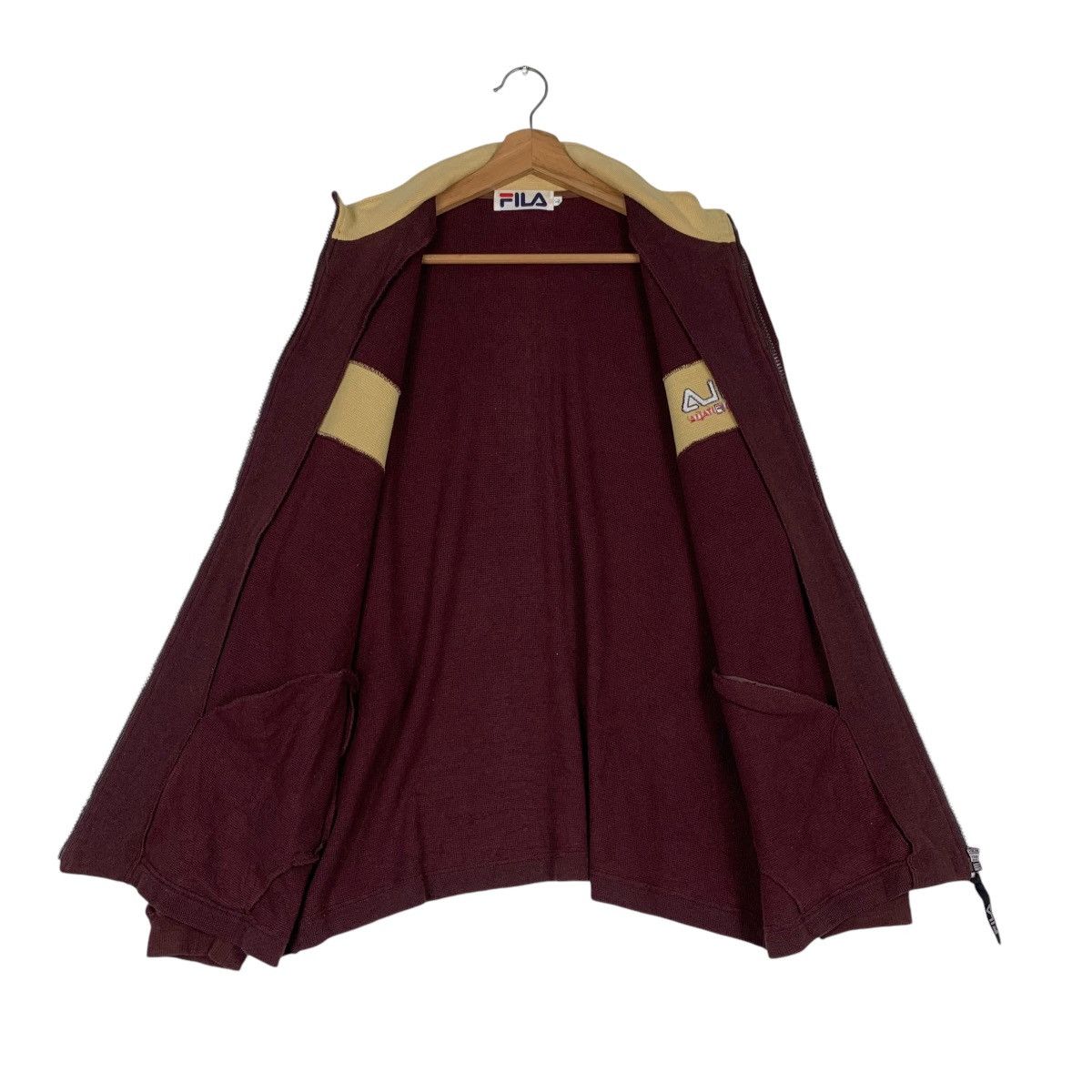 Fila FILA Embroidery Logo Colorblock Sweater Jacket #1267-C57 Size US L / EU 52-54 / 3 - 9 Thumbnail